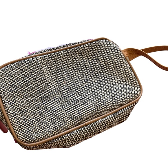 Fifth Avenue Tweed Makeup Bag Small Travel Bag - Picture 3 of 5